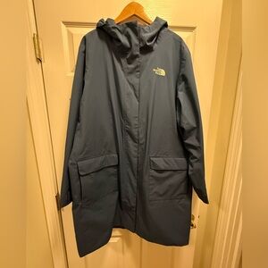 The North Face City Breeze Rain Parka II Trench Coat Women’s plus size 3X